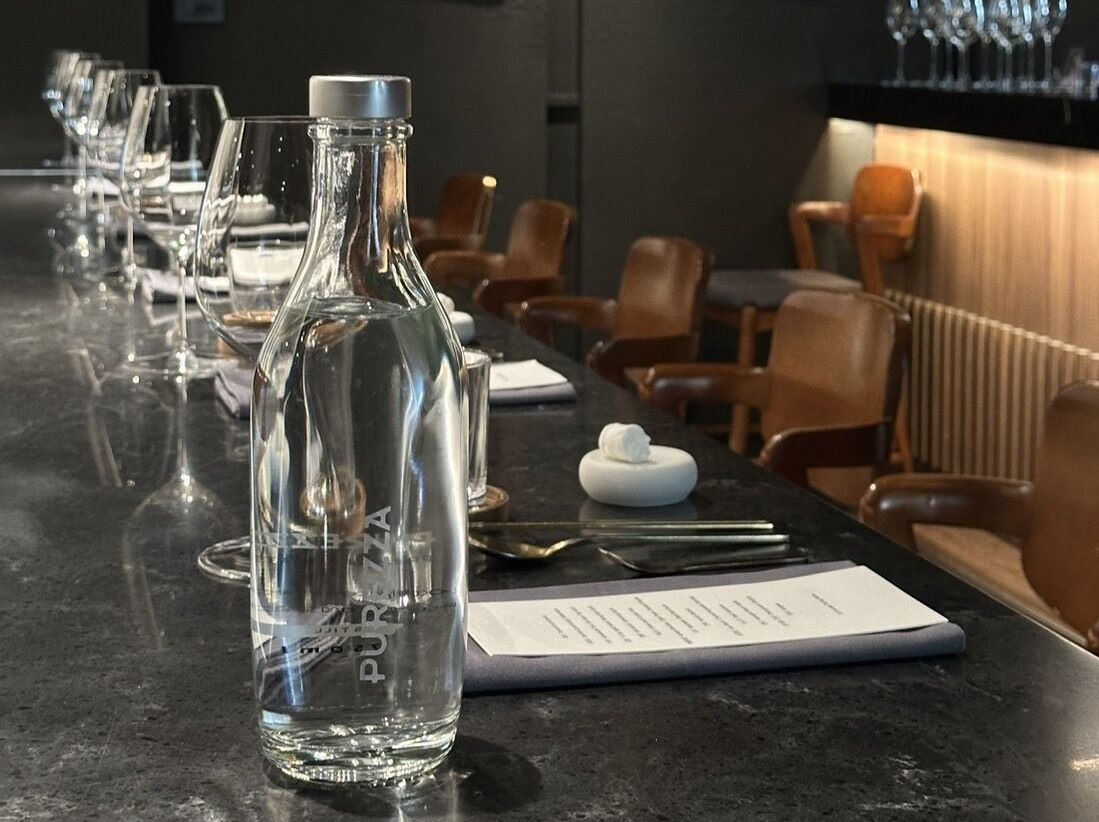Purezza Premium Water in Sustainable Restaurants